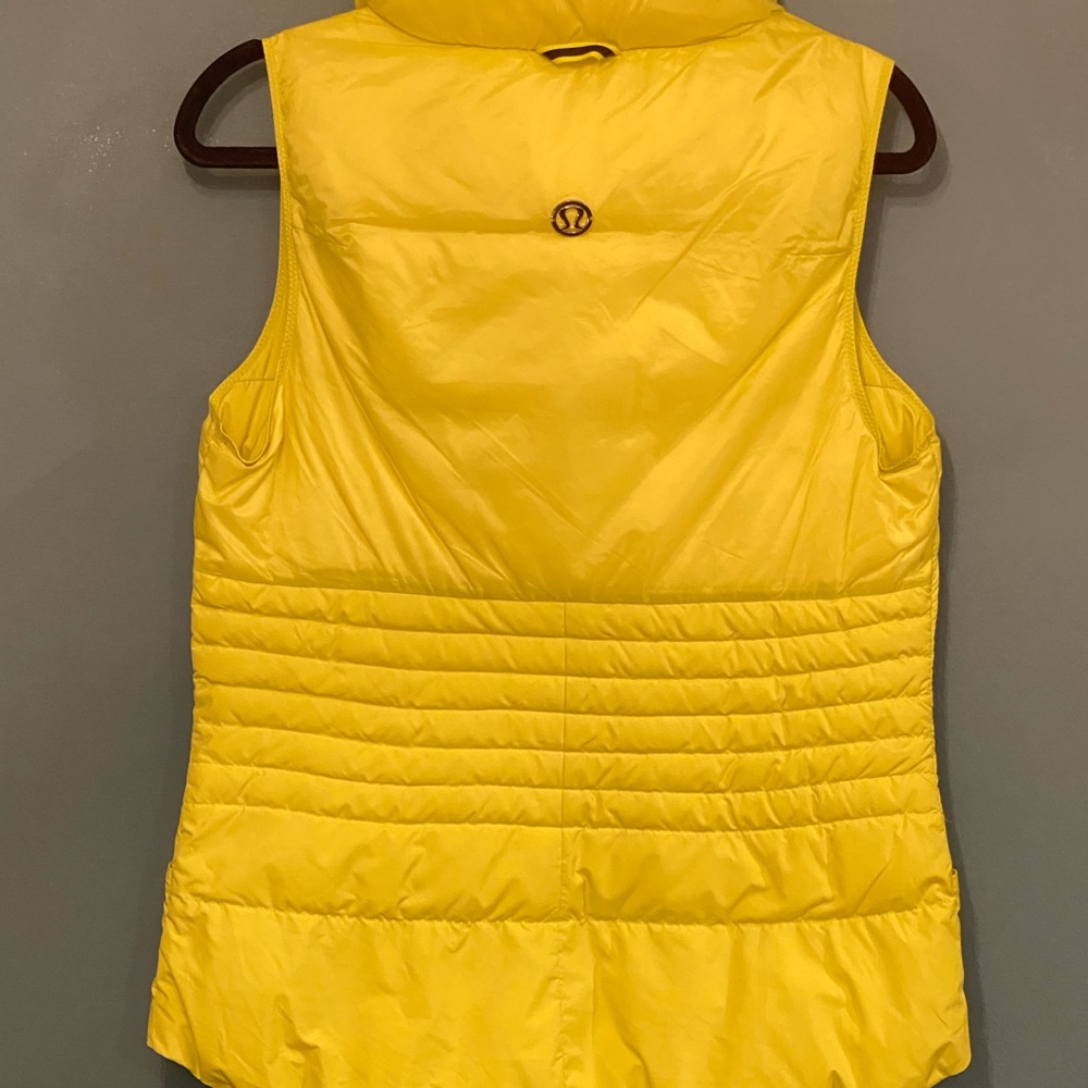 Lululemon down filled vest size 10